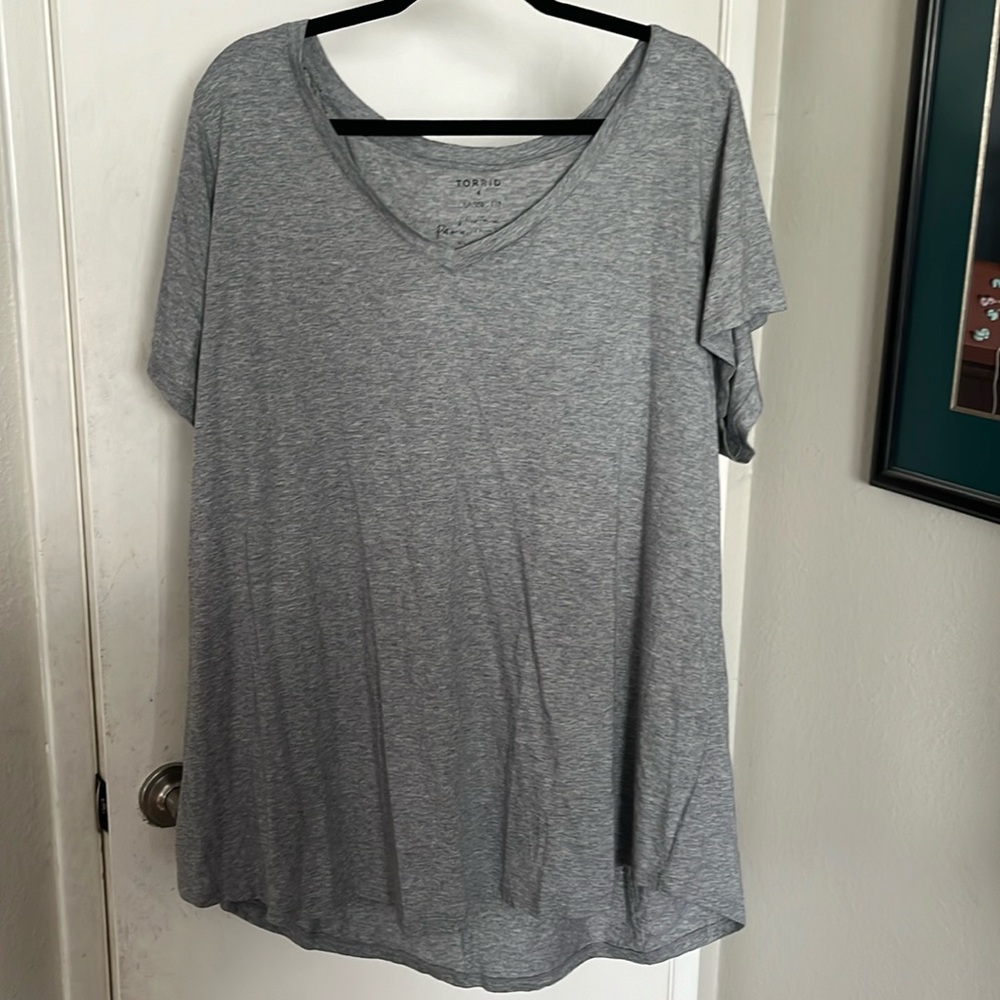 Plain gray shirt